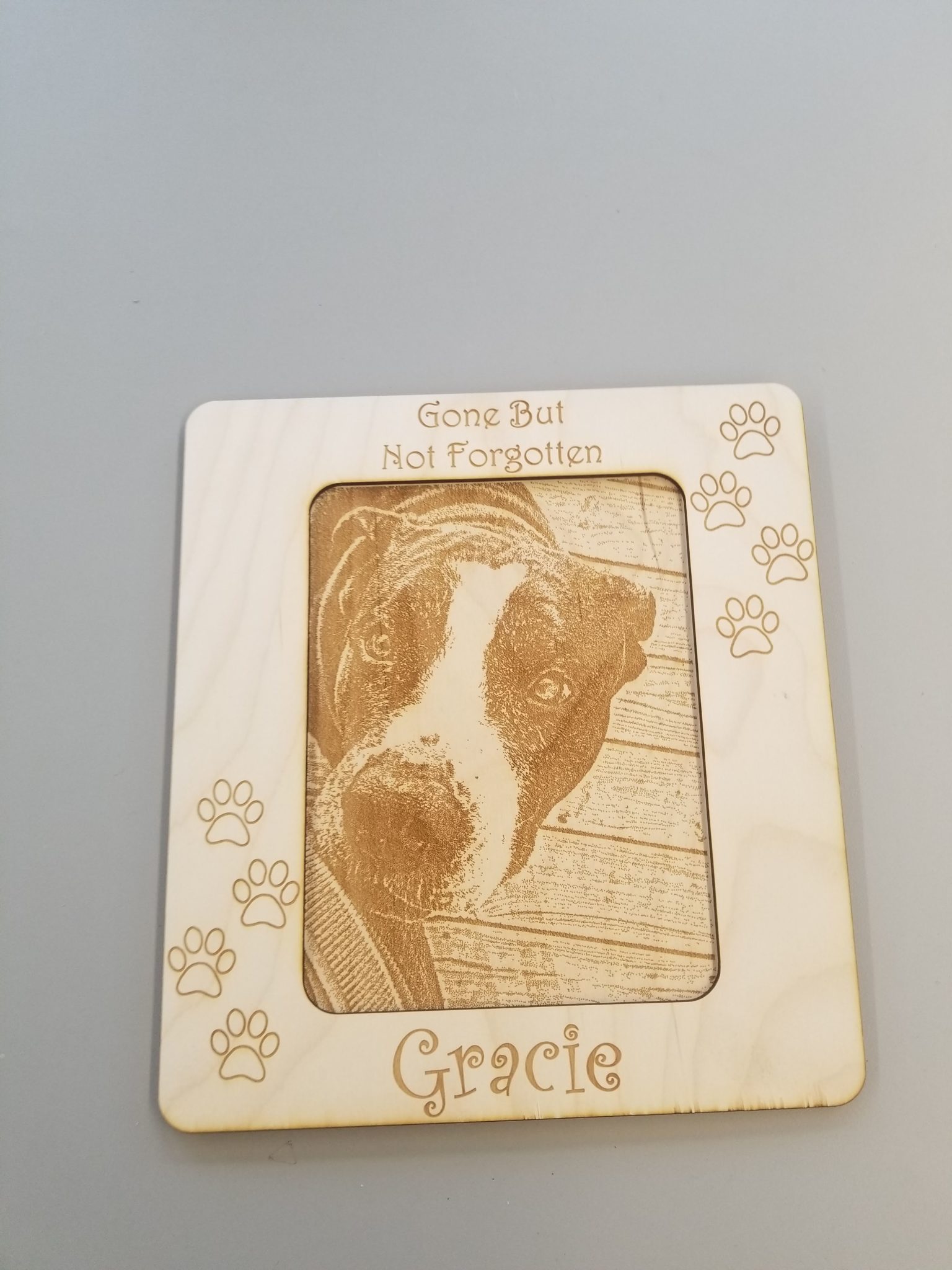 Laser Cut Pet Memorial FabLab